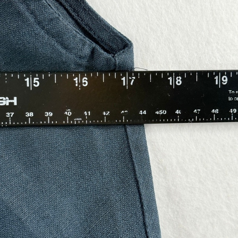 Magic of the Moon‎ Dress Womens Medium Blue Torn Raw Hem Lagenlook Artisan Artsy - Picture 6 of 12